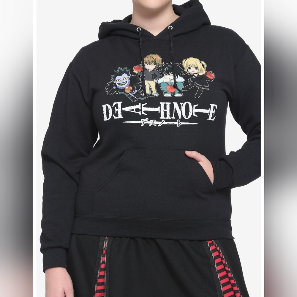 🖤Death Note x Hot Topic Chibi Characters Hoodie🖤